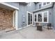 Enjoy this cozy outdoor patio with a fire pit, perfect for entertaining friends and Gathering at 14284 W 88Th Dr # B, Arvada, CO 80005