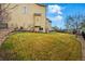 Large backyard with grass and landscape at 2562 S Kendrick St, Denver, CO 80228