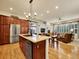 Modern kitchen offering granite countertops, stainless steel appliances, and an open layout for entertaining at 2571 Hunters Pl, Highlands Ranch, CO 80129