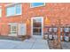 Exterior view of building entrance, with mailbox and multiple meters at 1201 Balsam Ave # 203, Boulder, CO 80304