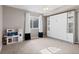Bright bedroom with closet, large window, and room for activities or furniture at 1734 Summerglow Ln, Monument, CO 80132