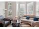 Bright and airy living room with large windows, hardwood floors, and comfortable seating at 2933 Central Park Blvd, Denver, CO 80238