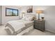 Cozy bedroom with neutral tones, comfortable bedding, and natural light from the window at 4534 Palmer Ct, Longmont, CO 80503