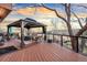 Stunning deck with gazebo and outdoor seating, perfect for enjoying sunsets and mountain views at 4534 Palmer Ct, Longmont, CO 80503