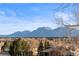 Beautiful mountain views from the property at 4534 Palmer Ct, Longmont, CO 80503