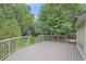 Large deck overlooks the lush backyard, great for outdoor entertaining at 9406 Troon Village Way, Lone Tree, CO 80124