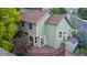 Aerial view of home's exterior, deck, and shed at 19229 E Legend Ave, Parker, CO 80134