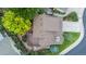 Aerial view showcasing home, landscaping, and deck at 19229 E Legend Ave, Parker, CO 80134