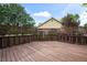 Spacious deck offering a peaceful backyard view at 19229 E Legend Ave, Parker, CO 80134