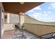 Cozy balcony with mountain views, seating, and room for outdoor relaxation at 415 Butte Pkwy, Golden, CO 80403