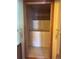 Basement Closet showcases a small area for storage that needs organization at 3910 E Orchard Rd, Centennial, CO 80121