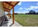 Enjoy the outdoors on this large patio with expansive views of the surrounding acreage at 3308 County Road 19, Fort Lupton, CO 80621