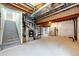 Unfinished basement with exposed ceiling and ductwork, ready for customization at 20305 E 41St Ave, Denver, CO 80249