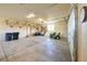 Large garage with high ceilings and plenty of space for parking and storage at 5195 Raintree Cir, Parker, CO 80134