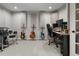 Music studio area featuring instruments and soundproofing, designed for creative pursuits and optimal sound quality at 8833 Maplewood Dr, Highlands Ranch, CO 80126