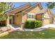 Charming home exterior featuring a well-maintained yard and inviting entrance at 16102 Grebe Pl, Parker, CO 80134
