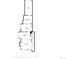 Layout of the main floor with measurements for rooms, kitchen, dining and hall at 9400 E Iliff Ave # 103, Denver, CO 80231