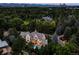 A home nestled among the trees, featuring a private pool and outdoor living area, offering serene escape at 27 Polo Club Cir, Denver, CO 80209