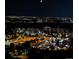 Picturesque city view featuring the city skyline at night at 7865 E Mississippi Ave # 1501, Denver, CO 80247