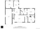 Detailed floor plan showing layout with dimensions for the entire house at 306 N 14Th Ave, Brighton, CO 80601
