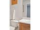 Small bathroom with single sink and toilet at 11844 Oak Hill Way # A, Commerce City, CO 80640