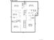 Upper level floor plan displaying the layout of the bedrooms, bathrooms, and closets at 5555 E 17Th Avenue Pkwy, Denver, CO 80220