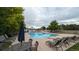 Refreshing community pool with plenty of lounge chairs at 458 Whitetail Cir, Lafayette, CO 80026