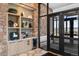 Welcoming lobby featuring a coffee bar, comfortable seating, and stylish accents for a modern aesthetic at 199 Simmental Loop, Castle Rock, CO 80104