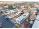 Mobile home community aerial view, showing multiple homes close together at 1500 W Thornton Pkwy # 163, Thornton, CO 80260