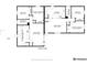 Detailed floor plan showcasing the layout of the home, including room dimensions and spatial relationships at 47 S Hazel Ct, Denver, CO 80219