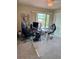 Clean office space with modern furniture and two separate work stations at 1778 S Lee St, Lakewood, CO 80232