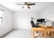 View of office area in bedroom with neutral walls and carpeted floor at 5951 E Irish Pl, Centennial, CO 80112