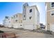 Modern townhome exteriors with multi-story design and attached garage at 1269 Penner Dr, Erie, CO 80026