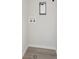 A utility room with hookups ready for the washer and dryer at 1269 Penner Dr, Erie, CO 80026