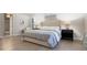 Bright main bedroom features vaulted ceiling, lots of natural light and calming decor at 7743 S Jersey Way, Centennial, CO 80112