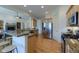 Spacious kitchen featuring granite countertops and stainless steel appliances at 449 Meadow View Pkwy, Erie, CO 80516