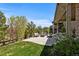 Enjoy the spacious outdoor patio with cozy seating and a fire pit feature at 507 Red Thistle Dr, Highlands Ranch, CO 80126