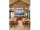 Restaurant offers booth seating and mountain views with modern, high-end finishes at 483 Agoseris Way, Castle Rock, CO 80104