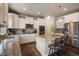 Modern kitchen featuring granite countertops and stainless steel appliances at 17395 Leisure Lake Dr, Monument, CO 80132