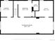 Floor plan of the basement with laundry, bedroom, bath, utility, and recreation room at 1035 S Garfield St, Denver, CO 80209