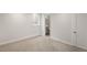 A spare room leads to a basement bathroom, offering extra space and comfort at 1035 S Garfield St, Denver, CO 80209