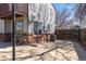 View of backyard with privacy fence at 12743 Eudora Dr, Thornton, CO 80241