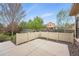 Private backyard featuring a concrete patio for outdoor enjoyment at 2360 Santa Fe Dr # B, Longmont, CO 80504