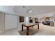 Spacious finished basement includes a lounge area, storage, and walkout at 2353 S Jamaica St, Aurora, CO 80014
