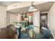 Modern kitchen with an island, stainless steel appliances, and a breakfast bar at 891 14Th St # 3807, Denver, CO 80202