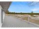 Expansive deck offers stunning views of the surrounding landscape, perfect for outdoor entertaining and relaxation at 11840 Elkhorn Dr, Franktown, CO 80116