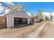 Oversized garage and alley access offer ample parking and storage space at 4120 S Lincoln S St, Englewood, CO 80113