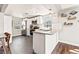 Modern kitchen with stainless steel appliances and granite countertops at 4120 S Lincoln S St, Englewood, CO 80113