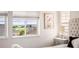Bedroom view of exterior highlighting the window's placement and natural light at 4738 Colorado River Dr, Firestone, CO 80504
