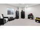 Basement space featuring a secure safe and ample storage, with a window providing natural light at 20740 Parker Vista Rd, Parker, CO 80138